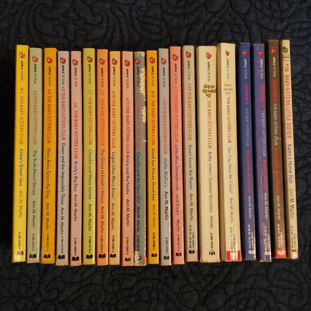 Lot of 20 The Baby-Sitters Club books